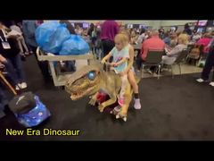 Waterproof 24V 20A Animatronic Dinosaur Ride For Theme Parks And Shopping Malls